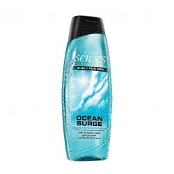2 in 1 Gel de dus pentru par si corp Senses Ocean Surge 500 ml 