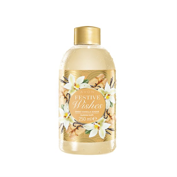 Catalog Avon - Spumant de baie cu vanilie dulce Festive Wishes Spumant de baie cu vanilie dulce Festive Wishes - Catalog Avon