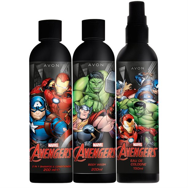 Catalog Avon - Set 3 produse Avengers Set 3 produse Avengers - Catalog Avon
