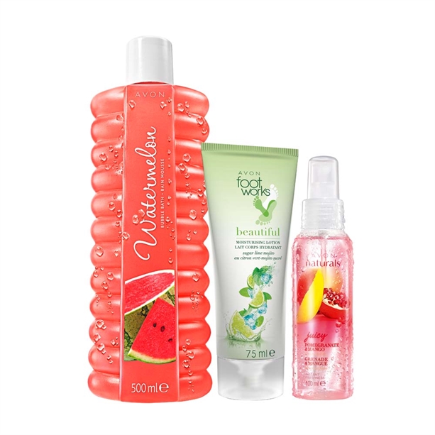 Catalog Avon - Set de 3 produse - Momente torpicale Set de 3 produse - Momente torpicale - Catalog Avon