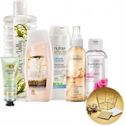 Set cu 6 produse in cos festiv