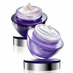 Set crema de zi si noapte Anew Platinum pentru reconturare