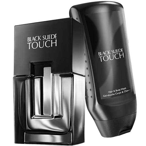 Set Black Suede Touch - Catalog Avon