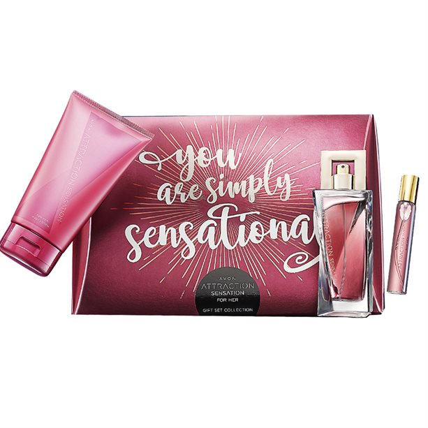Catalog Avon - Set cadou Attraction Sensation pentru Ea Set cadou Attraction Sensation pentru Ea - Catalog Avon