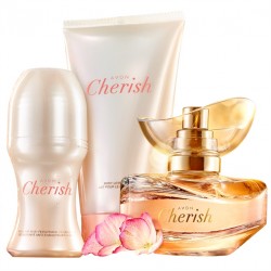 OS - Set Apa de parfum, Lotiune de corp si Deodorant cu bila Avon Cherish