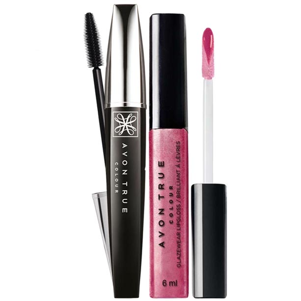 Catalog Avon - Set mascara Winged Out si luciu de buze Glazewear Set mascara Winged Out si luciu de buze Glazewear - Catalog Avon