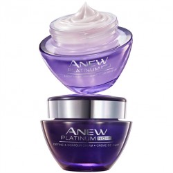Set Crema de zi si de noapte Anew Platinum pentru reconturare 