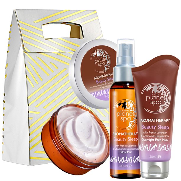 Catalog Avon - Set 3 produse Planet Spa Beauty Sleep cu lavanda si musetel Set 3 produse Planet Spa Beauty Sleep cu lavanda si musetel - Catalog Avon