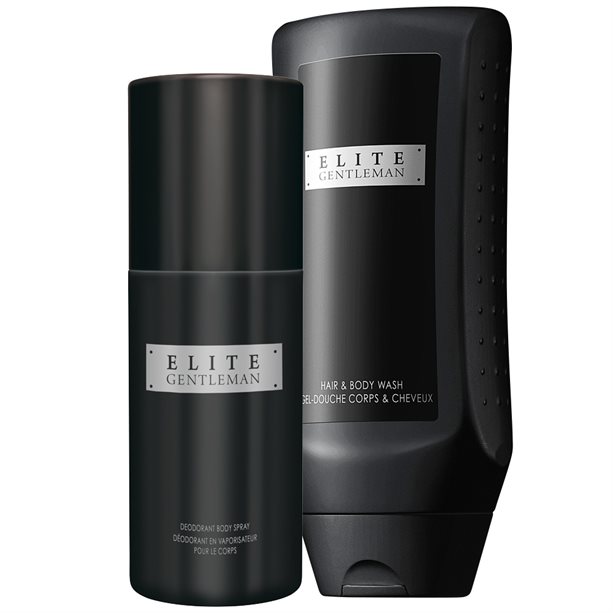 Catalog Avon - Set Deodorant spray si Gel de curatare pentru par si corp Elite Gentleman Set Deodorant spray si Gel de curatare pentru par si corp Elite Gentleman - Catalog Avon