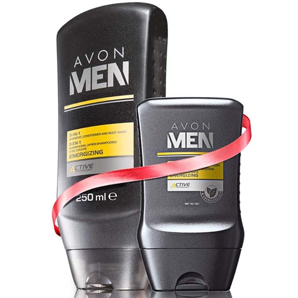 Set Avon Men Energizing - Catalog Avon