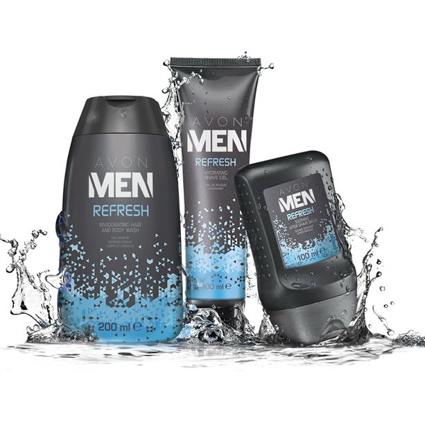 Catalog Avon - Set Avon Men Refresh Set Avon Men Refresh - Catalog Avon