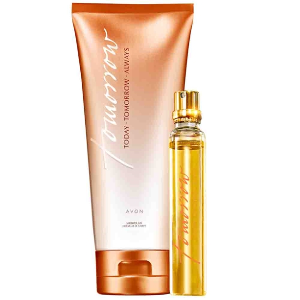 OS - Set Mini-apa de parfum - 10 ml si Gel de dus TTA Today TOMORROW - Catalog Avon