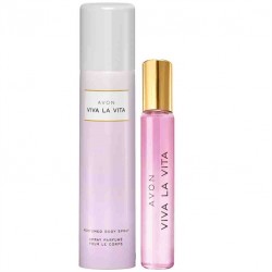 Set Mini-apa de parfum - 10 ml si Deodorant Viva la Vita