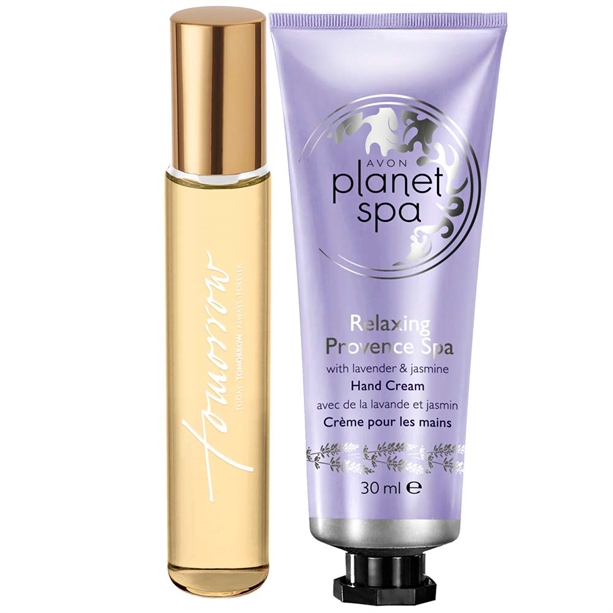 Set Mini-apa de parfum Tomorrow si Crema de maini Provence - Catalog Avon