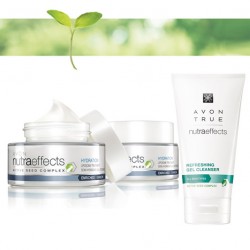 Set crema de zi si noapte Avon True Nutra Effects Hydration si Gel de curatare revigorant Avon True Nutra Effects 