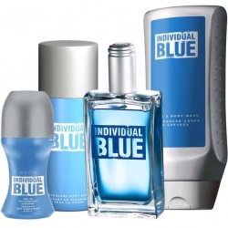 Set 4 produse Individual Blue