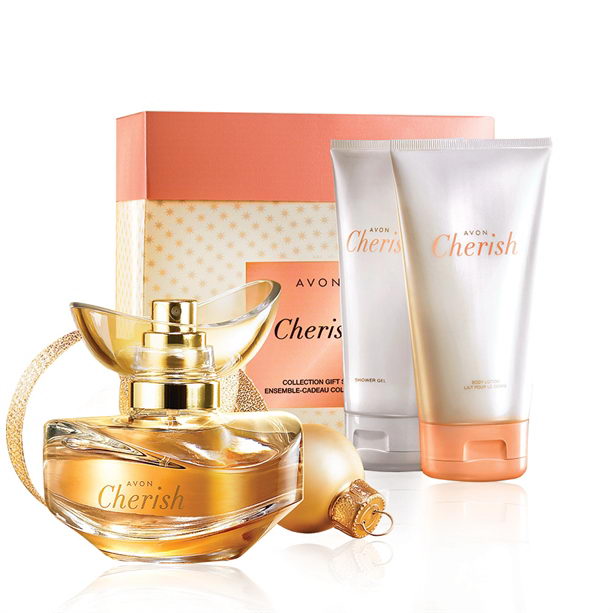 Set Avon Cherish - Catalog Avon
