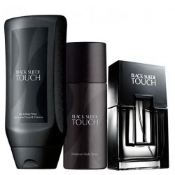 Set Black Suede Touch