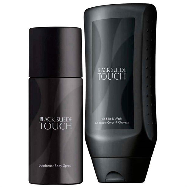 Set Black Suede Touch Mini - Catalog Avon