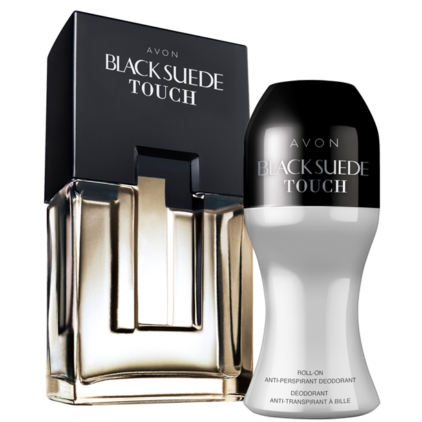 Set Apa de toaleta si Deodorant cu bila Black Suede Touch - Catalog Avon