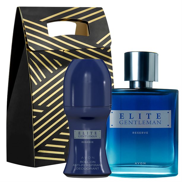 Catalog Avon - Set Apa de toaleta si Antiperspirant cu bila Elite Gentleman Reserve Set Apa de toaleta si Antiperspirant cu bila Elite Gentleman Reserve - Catalog Avon