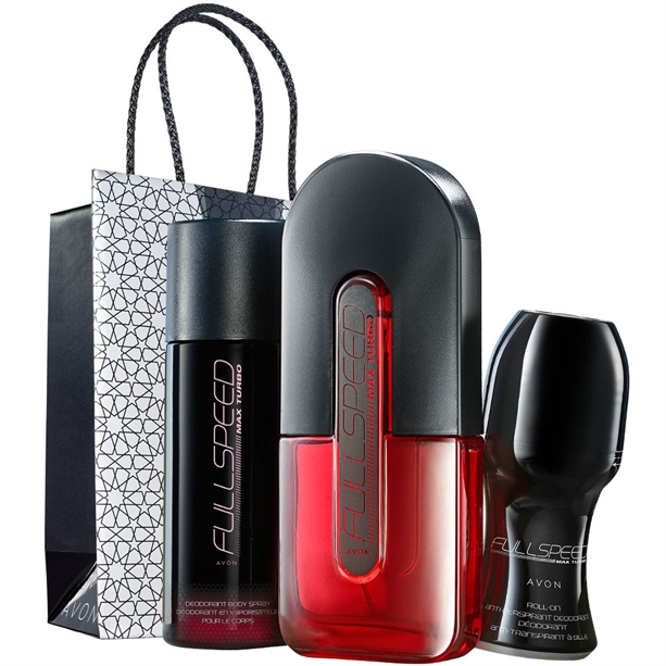 Set 3 produse Full Speed Max Turbo si Punga cadou pentru El - Catalog Avon