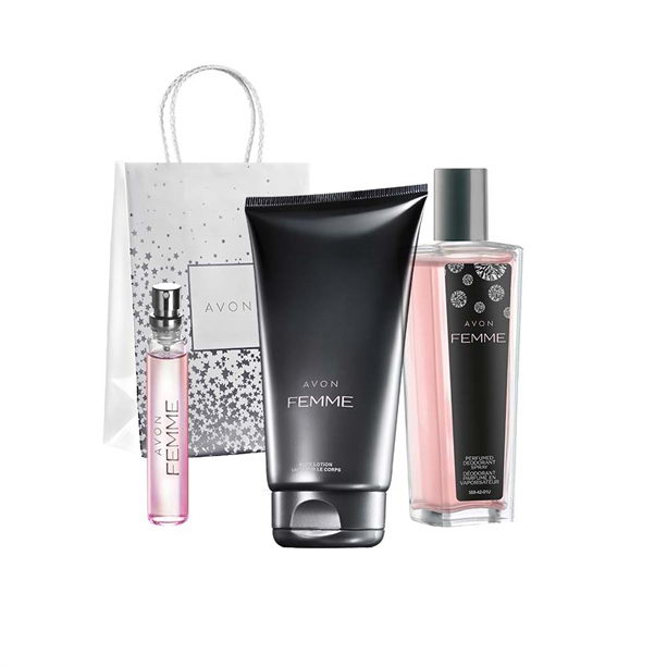 Set Avon Femme cu Spray parfumat - Catalog Avon