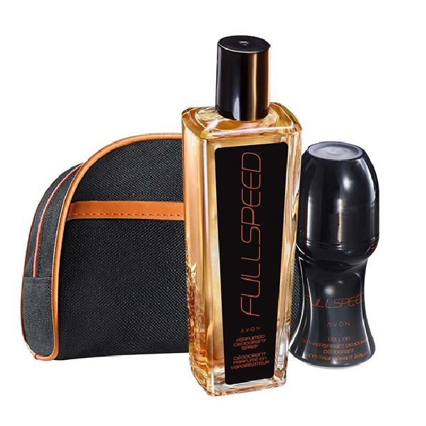 Set Full Speed cu trusa pentru cosmetice - Catalog Avon