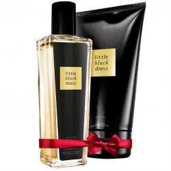 Set Spray parfumat si Lotiune de corp Little Black Dress