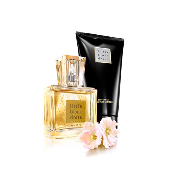 Set Little Black Dress Mini parfum lotiune de corp - Catalog Avon