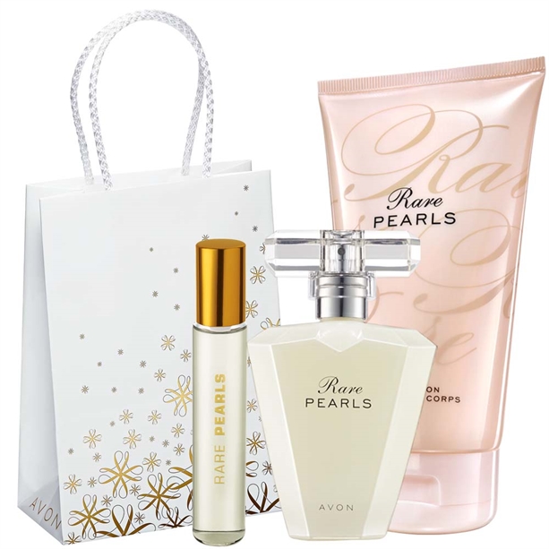 Catalog Avon - Set 3 produse Rare Pearls Set 3 produse Rare Pearls - Catalog Avon