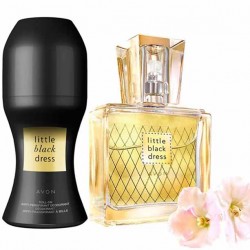 Set Mini-apa de parfum si Deodorant cu bila Little Black Dress