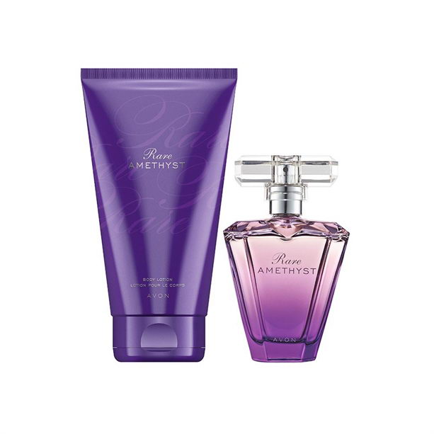 Set Apa de parfum si Lotiune de corp Rare Amethyst - Catalog Avon