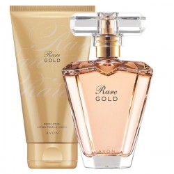 Set Apa de parfum si Lotiune de corp Rare Gold