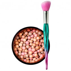 Set Perle bronzante si Pensula pentru fard de obraz