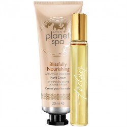 Set Mini-apa de parfum Today - 10 ml si Crema de maini Blisfully Nourishing