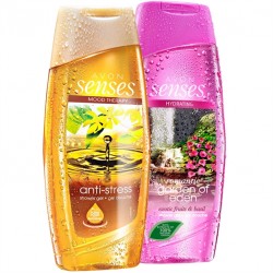 Set 2 Geluri de dus Senses Garden of Eden si Anti-Stress 250 ml