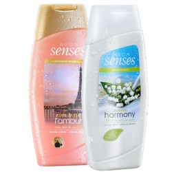 Set 2 Geluri de dus Senses Heaven Harmony si Romantic L'amour 250 ml