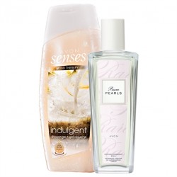 Set Gel de dus Indulgent si Spray parfumat Rare Pearls