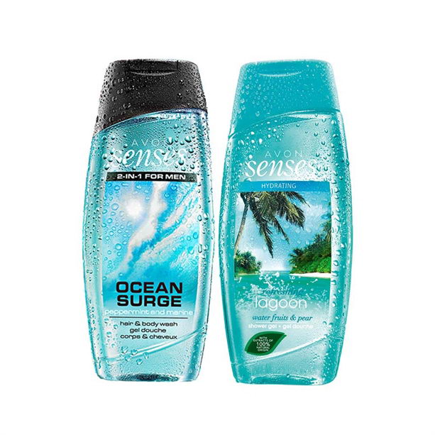 Catalog Avon - Set Senses Ocean Surge Lagoon Set Senses Ocean Surge Lagoon - Catalog Avon