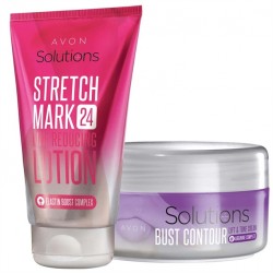OS - Set Avon Solutions Tratament pentru ameliorarea vergeturilor Strechmark 24 si Crema pentru lifting si conturarea bustului