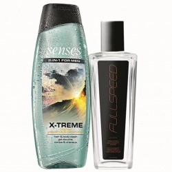 Set Spray parfumat Full Speed si Gel de dus Xtreme