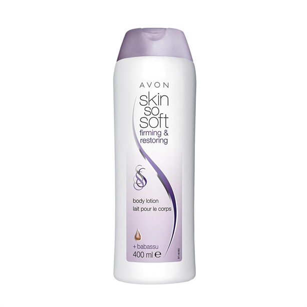 Catalog Avon - Lotiune de corp pentru fermitate cu ulei de palmier babassu Skin So Soft 400 ml Lotiune de corp pentru fermitate cu ulei de palmier babassu Skin So Soft 400 ml - Catalog Avon