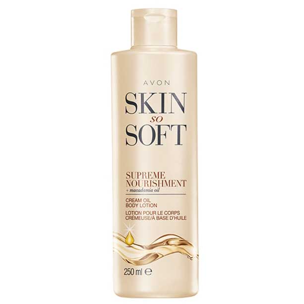 Skin So Soft Lotiune de corp cu ulei de macadamia Supreme Nourishment - Catalog Avon