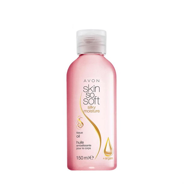 Skin So Soft Ulei de corp cu ulei de argan Silky Moisture - Catalog Avon