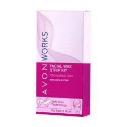 Kit pentru indepartarea parului facial Avon Works 