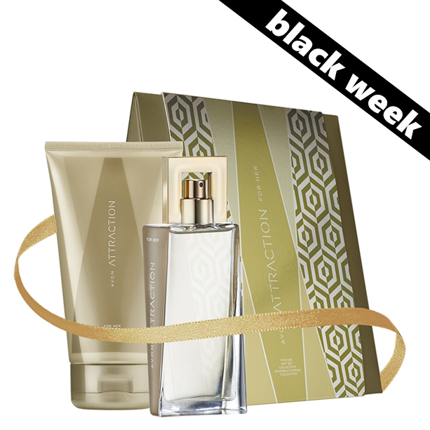 Catalog Avon - Set cadou ambalat Attraction pentru Ea Set cadou ambalat Attraction pentru Ea - Catalog Avon