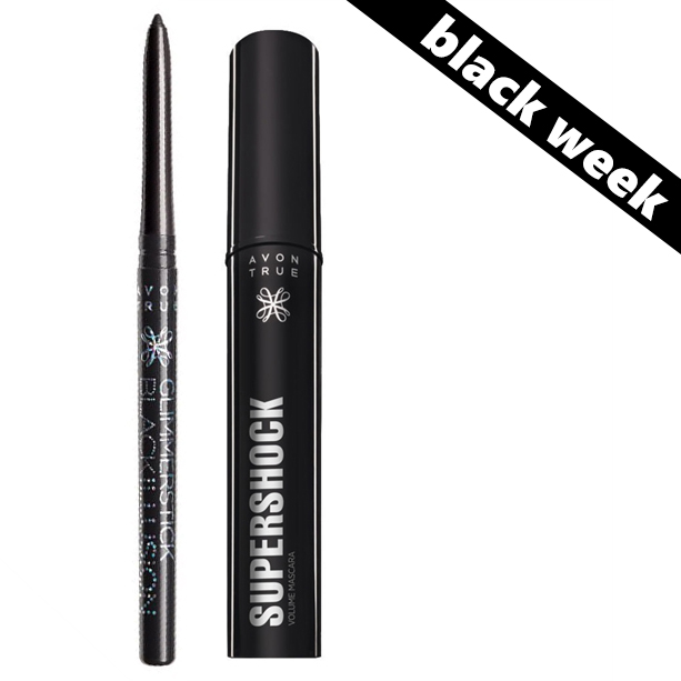 Catalog Avon - Set Mascara True Colour SuperShock si creion de ochi - Blackest Black Set Mascara True Colour SuperShock si creion de ochi - Blackest Black - Catalog Avon