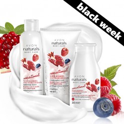 Set de 3 produse pentru corp Naturals cu iaurt