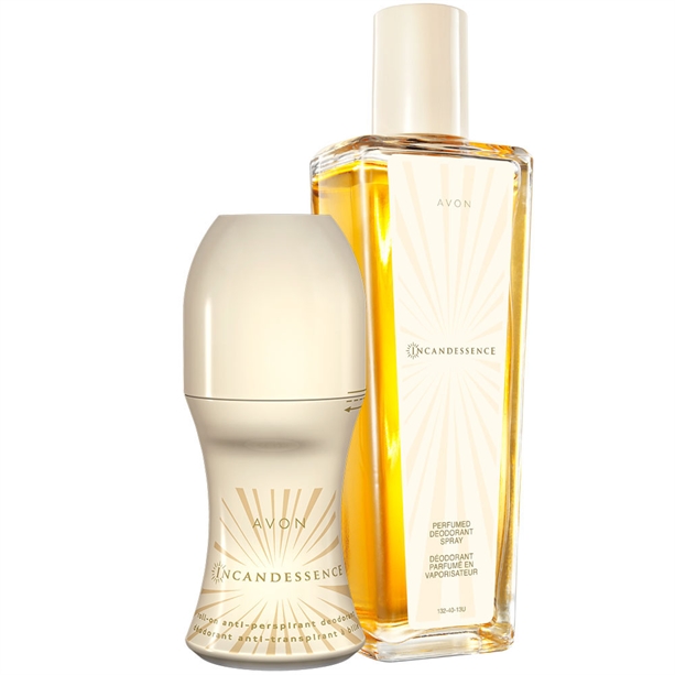 Catalog Avon - Set Spray parfumat si Deodorant cu bila Incandessence Set Spray parfumat si Deodorant cu bila Incandessence - Catalog Avon